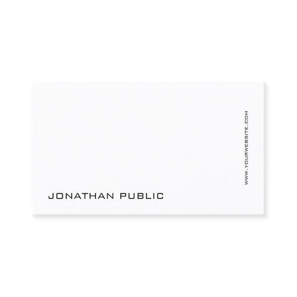 Modern Minimal Professional Artistic Simple Plain
