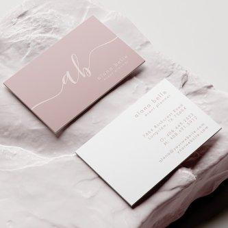 Modern, Minimal & Sophisticated Script Monogram