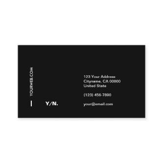 Modern Minimal Typography B&W