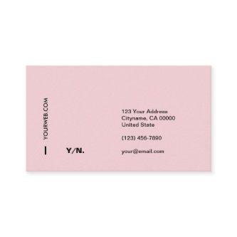 Modern Minimal Typography Pastel