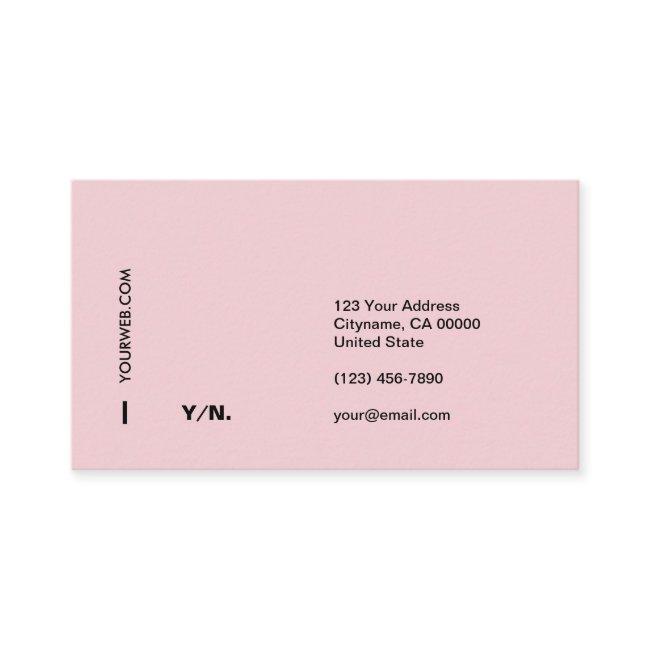 Modern Minimal Typography Pastel