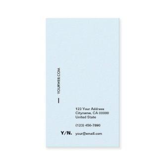 Modern Minimal Typography Vertical