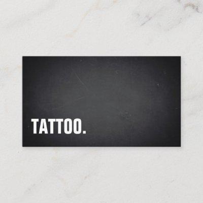 Modern Minimalist Blackboard Tattoo Professional