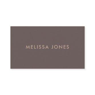 Modern Minimalist Brown Professional