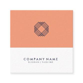 Modern Minimalist Clean Layout Typography Logo Square