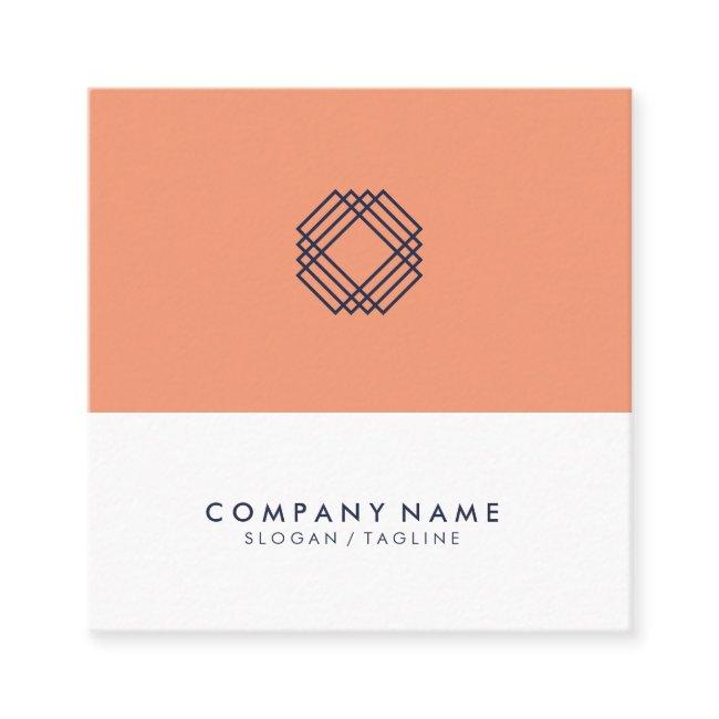 Modern Minimalist Clean Layout Typography Logo Square