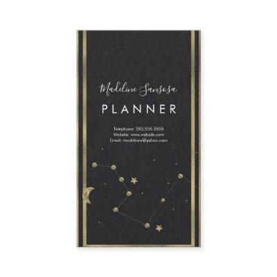 Modern Minimalist Constellation Gold Vertical