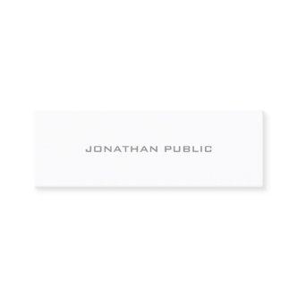 Modern Minimalist Design Elegant Simple Template Mini