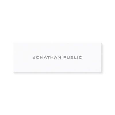 Modern Minimalist Design Elegant Simple Template Mini