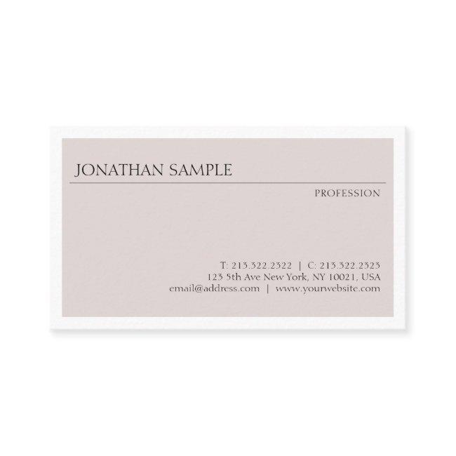 Modern Minimalist Design Elegant Template Trendy