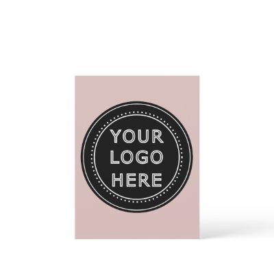 Modern, Minimalist, Elegant and Customizable  Postcard