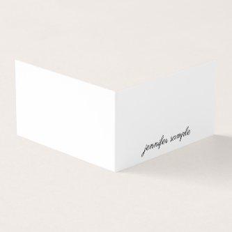 Modern Minimalist Elegant Handwritten Script Clean