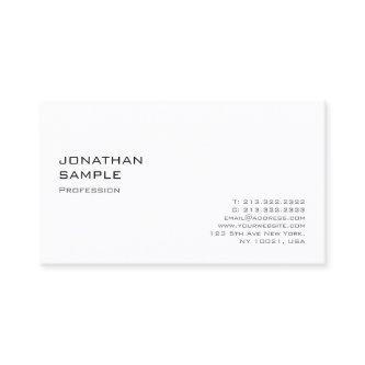 Modern Minimalist Elegant Professional Design