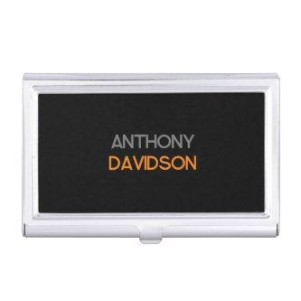 Modern Minimalist Elegant Professional Plain  Case