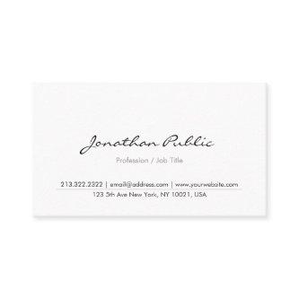 Modern Minimalist Elegant Professional Simple