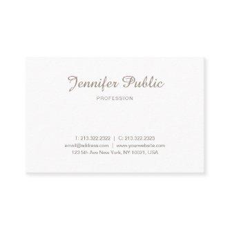Modern Minimalist Elegant Simple Professional