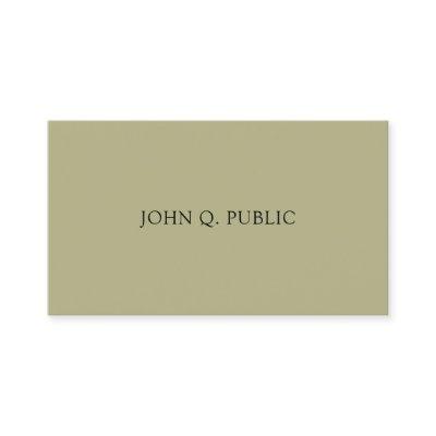 Modern Minimalist Elegant Simple Professional