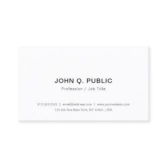 Modern Minimalist Elegant Simple Template Trendy