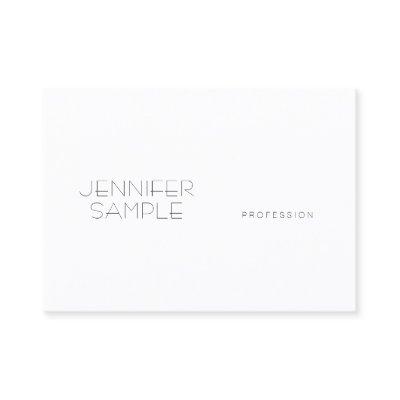 Modern Minimalist Elegant Template Professional