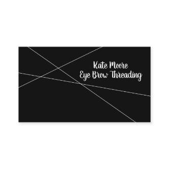 Modern Minimalist Eye Brow Threading Service