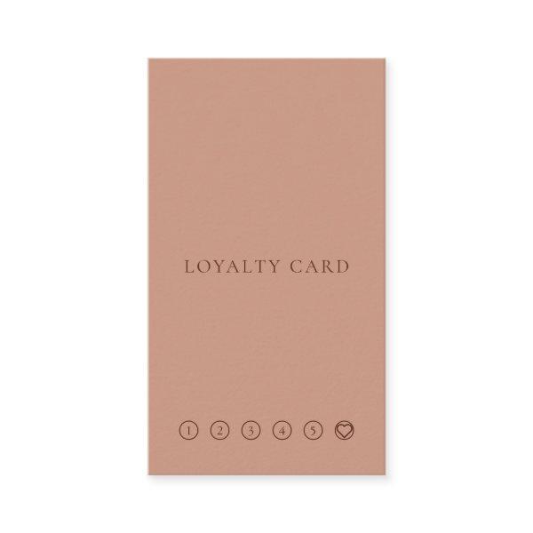 Modern Minimalist Layout Coffee Loyalty Vertical