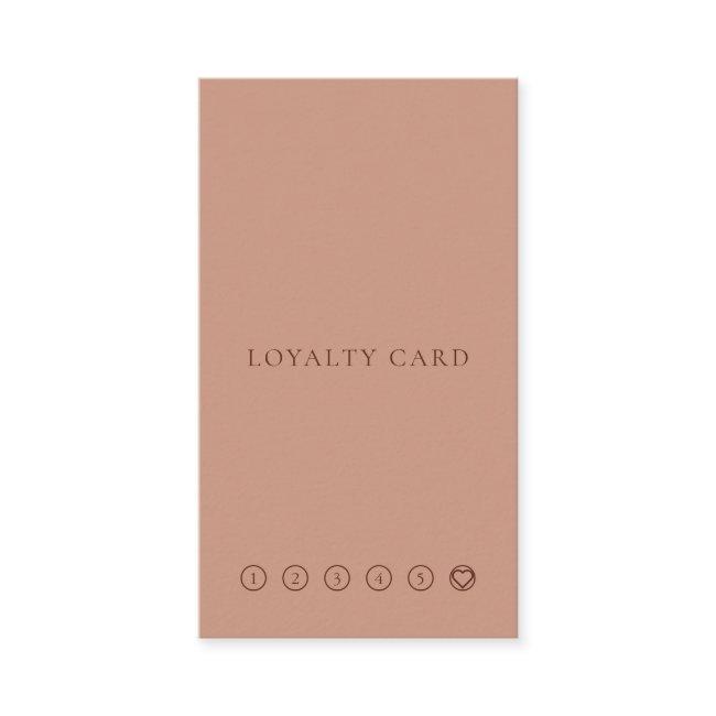 Modern Minimalist Layout Coffee Loyalty Vertical