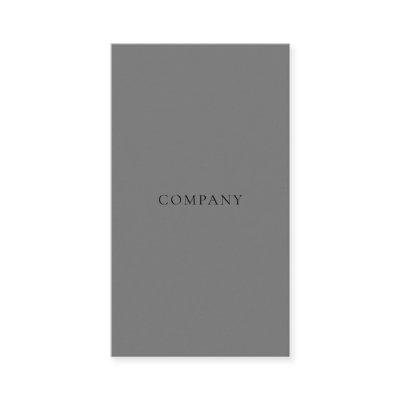 Modern Minimalist Layout Typo Black&Grey Vertical