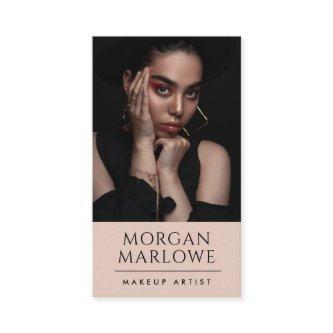 Modern Minimalist Makeup Artist Photo