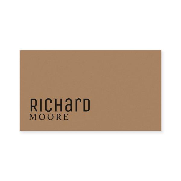 modern minimalist plain light brown