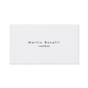 Modern Minimalist Plain Simple