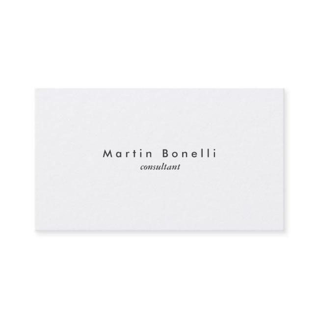 Modern Minimalist Plain Simple