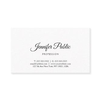 Modern Minimalist Professional Elegant Script