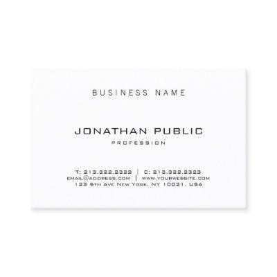 Modern Minimalist Professional Elegant Template