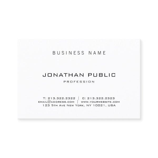 Modern Minimalist Professional Elegant Template