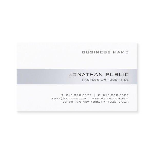 Modern Minimalist Professional Template Elegant