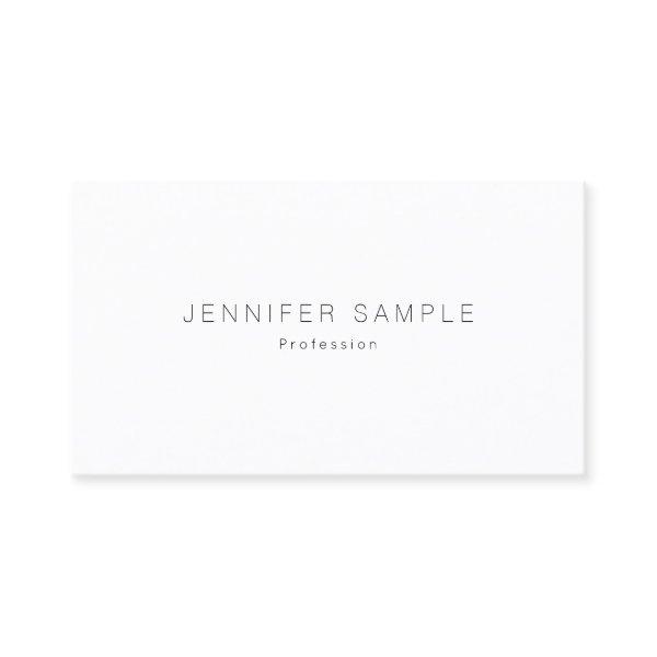 Modern Minimalist Template Professional Elegant