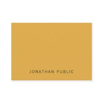 Modern Minimalist Yellow Brown Simple Template