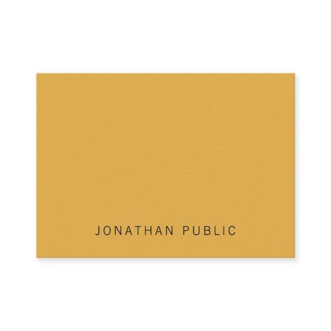 Modern Minimalist Yellow Brown Simple Template