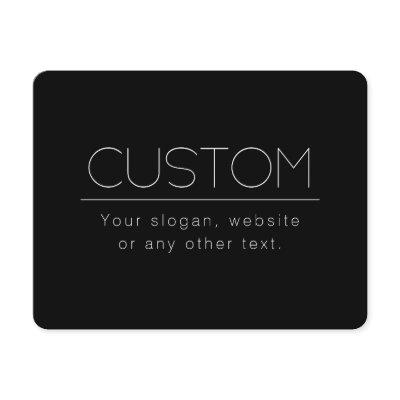 Modern Minimalistic Editable Text | Black & White Enclosure Card