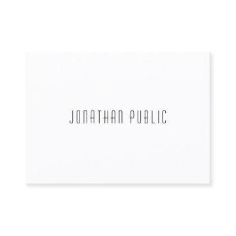 Modern Minimalistic Template Professional Elegant