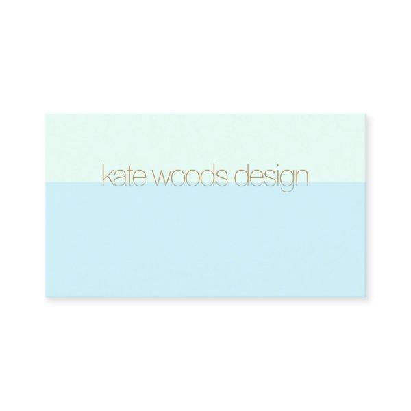 Modern Minimalistic Transparent Light Blue
