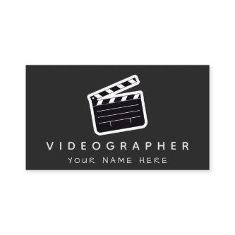 Modern Minimalistic Videographer Video Production