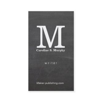 Modern Monogram (chalkboard)