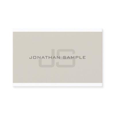 Modern Monogram Clean Professional Plain Luxury
