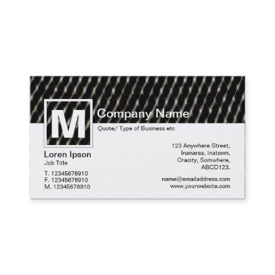 Modern Monogram - Dark Net