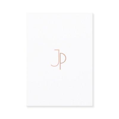 Modern Monogram Elegant Simple Trendy Template