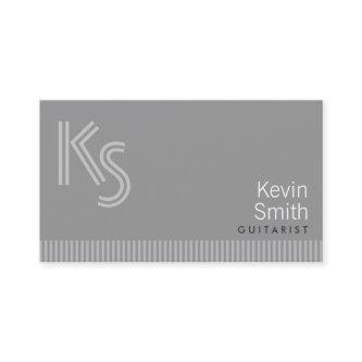 Modern Monogram Guitarist
