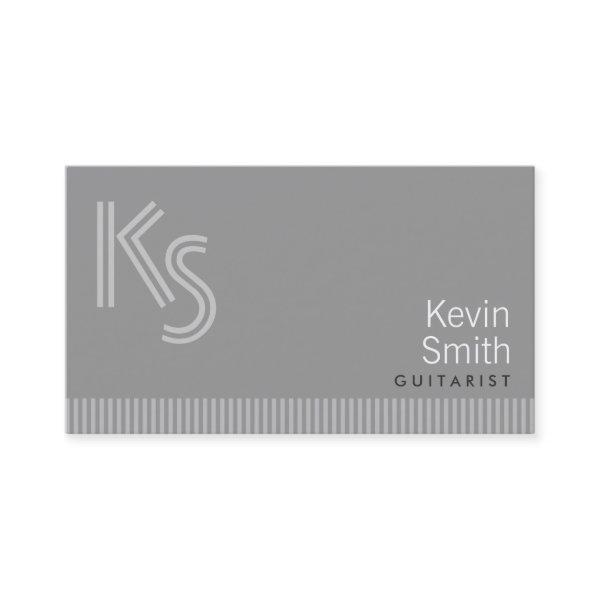 Modern Monogram Guitarist
