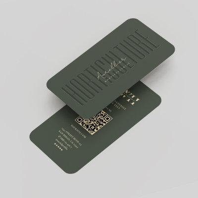 Modern Monogram Horticulture Horticulturist Green