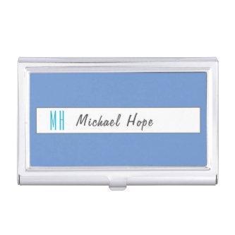 Modern Monogram Initials Professional Plain Simple  Case